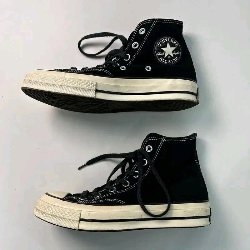 CONVERSE 하이탑 척테일러 70 시즈널 스웨이드 블랙 240 3