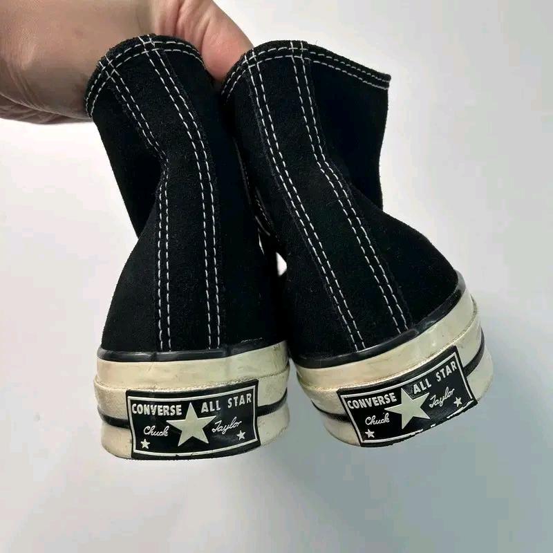 CONVERSE 하이탑 척테일러 70 시즈널 스웨이드 블랙 240 7