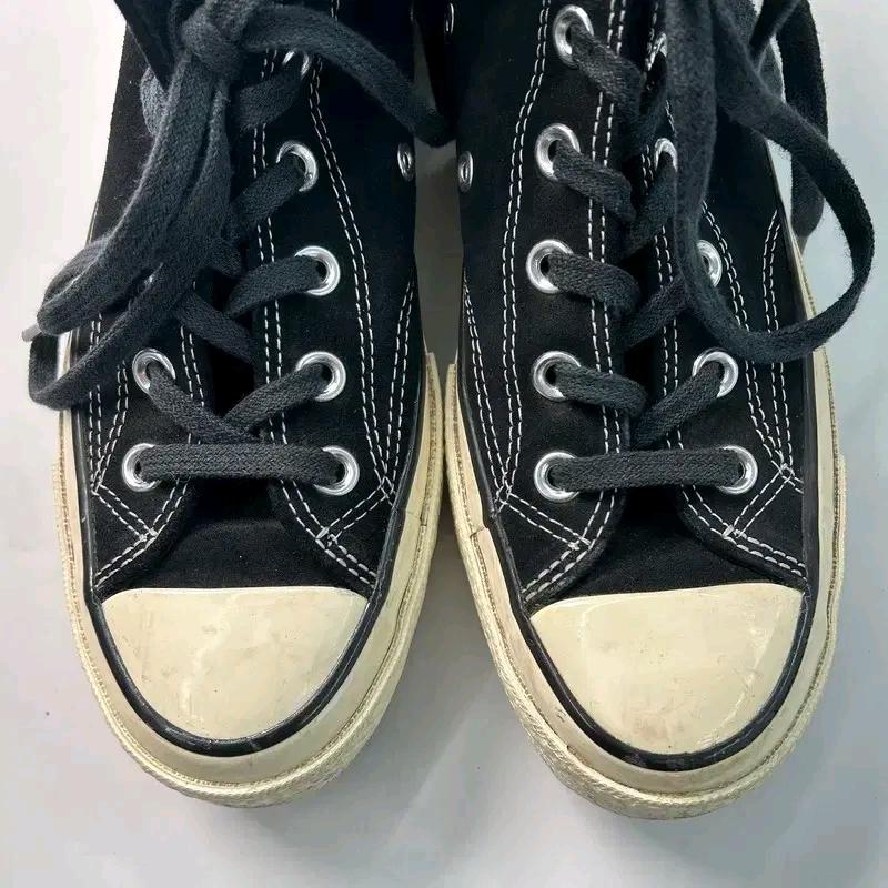 CONVERSE 하이탑 척테일러 70 시즈널 스웨이드 블랙 240 5