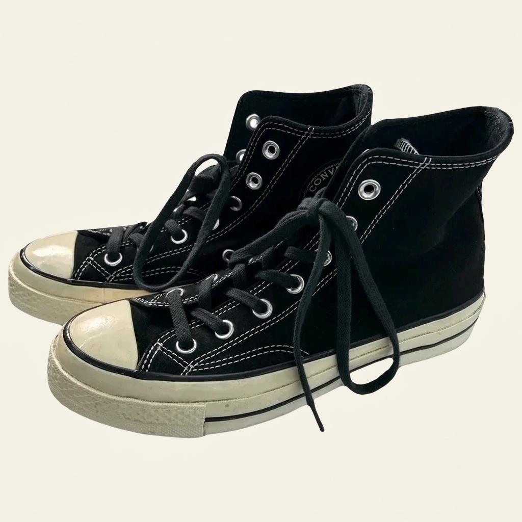 CONVERSE 하이탑 척테일러 70 시즈널 스웨이드 블랙 240 1