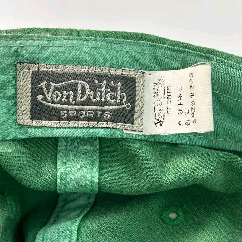 VON DUTCH 데미지 디테일 볼캡 그랜 9