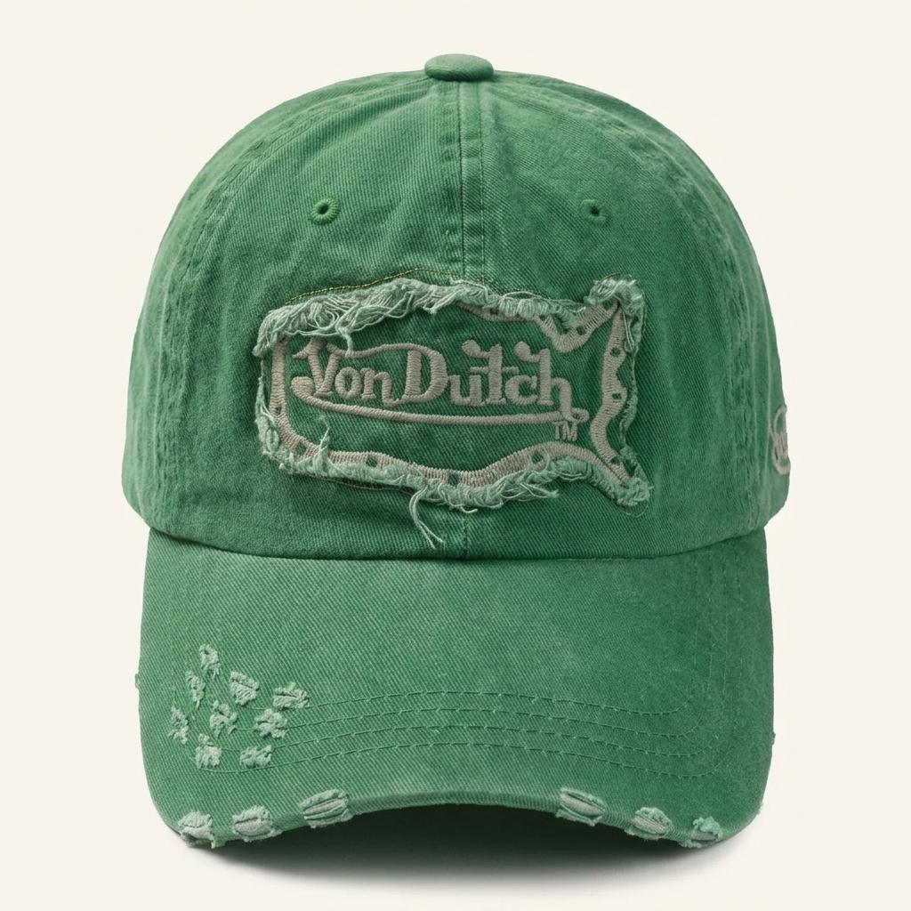 VON DUTCH 데미지 디테일 볼캡 그랜 1