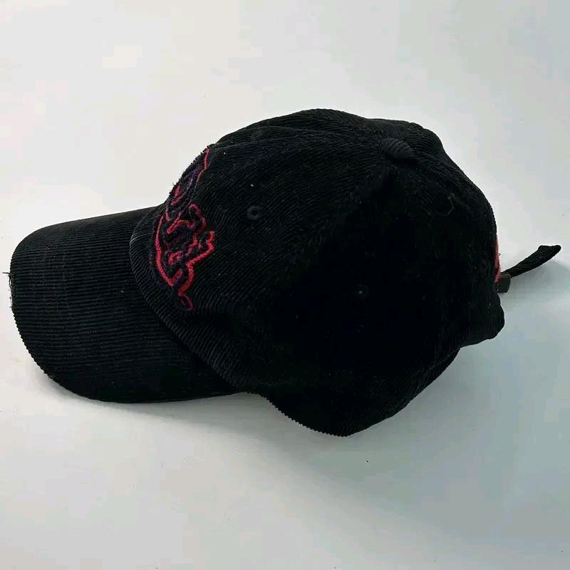 VON DUTCH 코튜로이 볼캡 블랙 3