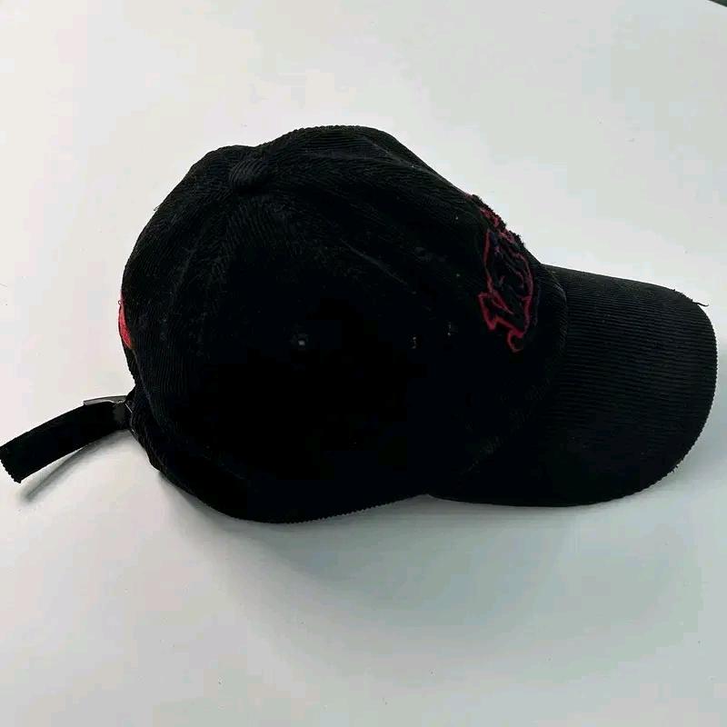 VON DUTCH 코튜로이 볼캡 블랙 4