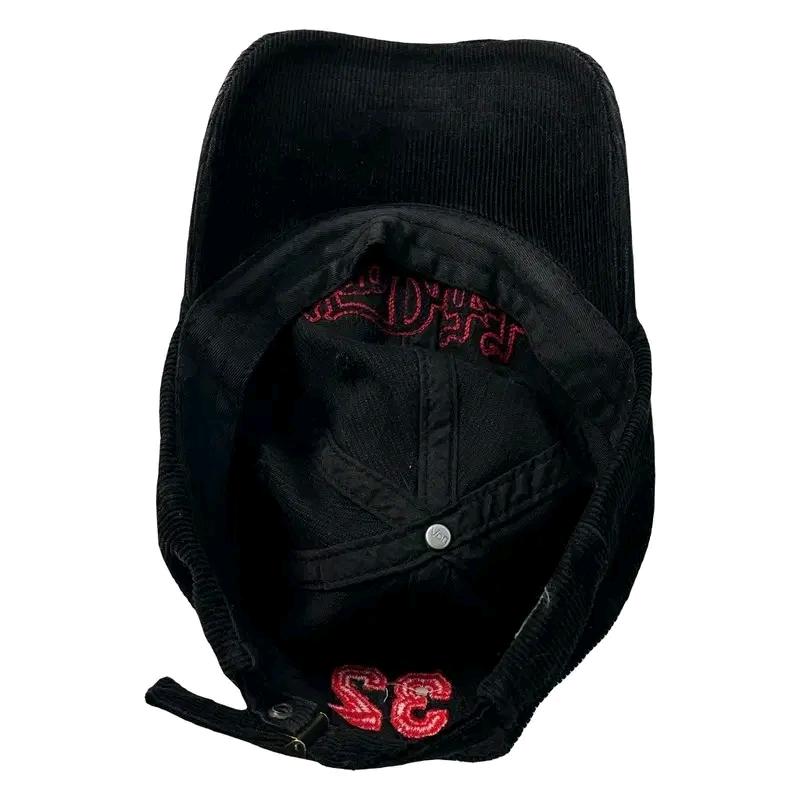 VON DUTCH 코튜로이 볼캡 블랙 8