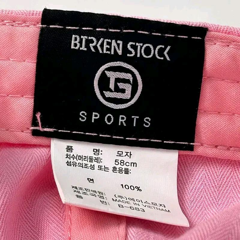 BIRKENSTOCK Y2K 핑크 볼캡 9