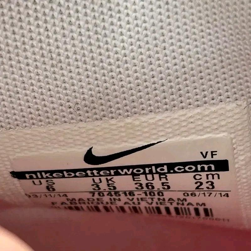 NIKE 에어포스 1 하이탑 실버 메탈릭 스니커즈 230 8