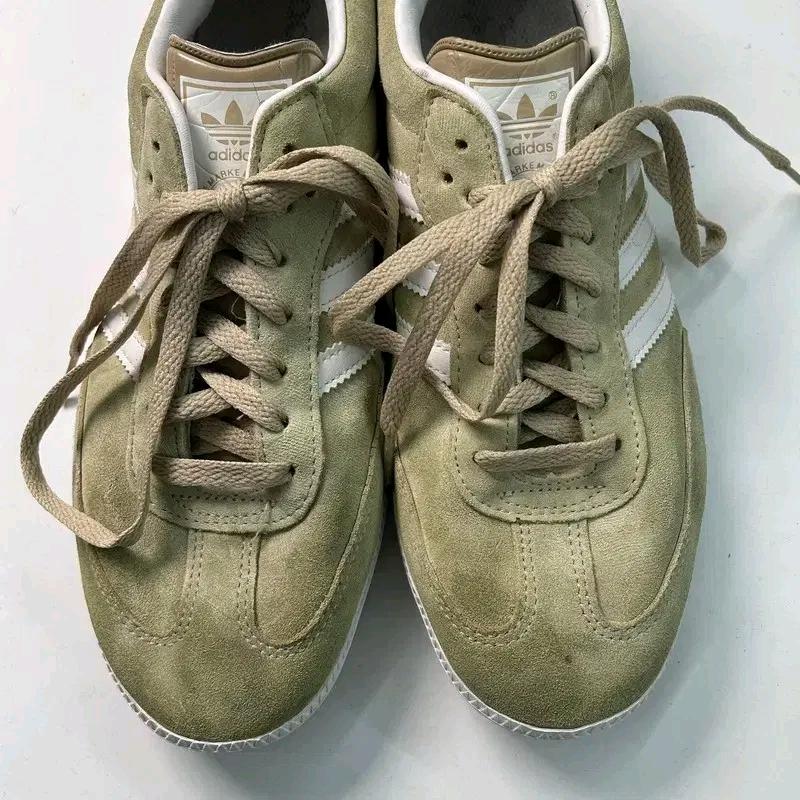 ADIDAS 삼바 스웨이드 베이지 스니커즈 265 5