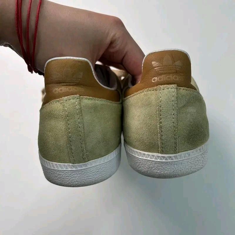 ADIDAS 삼바 스웨이드 베이지 스니커즈 265 7