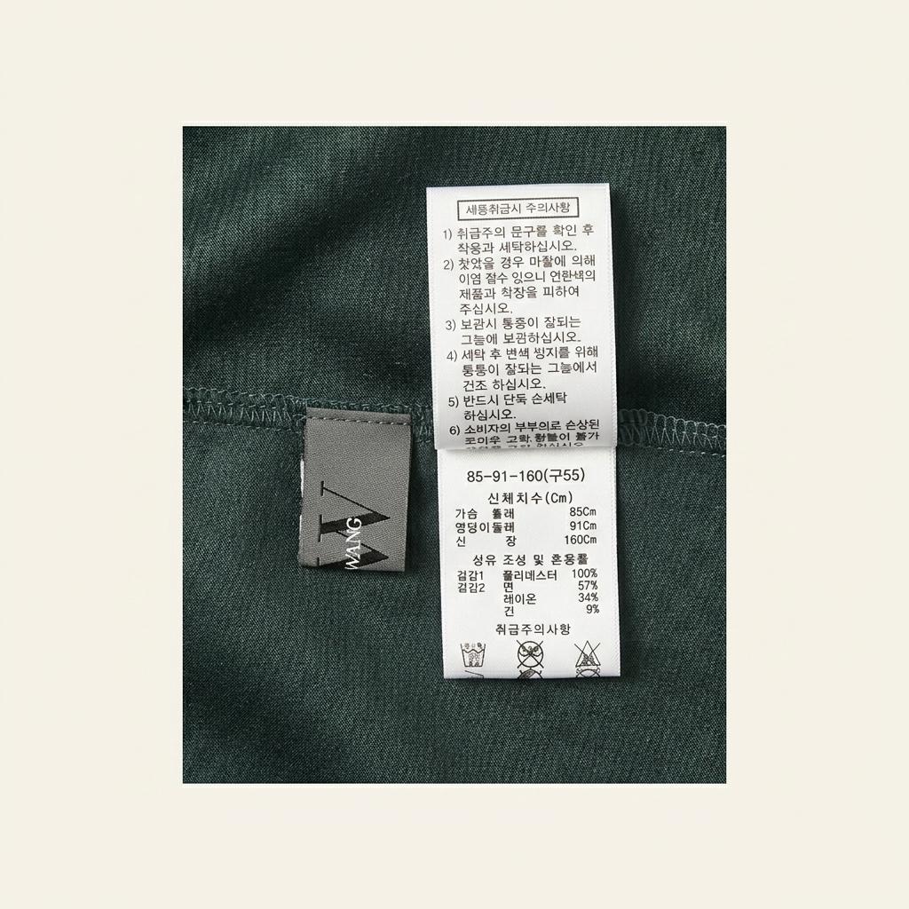 베라왕 은은펄감 고급진 실크혼방 반팔 1