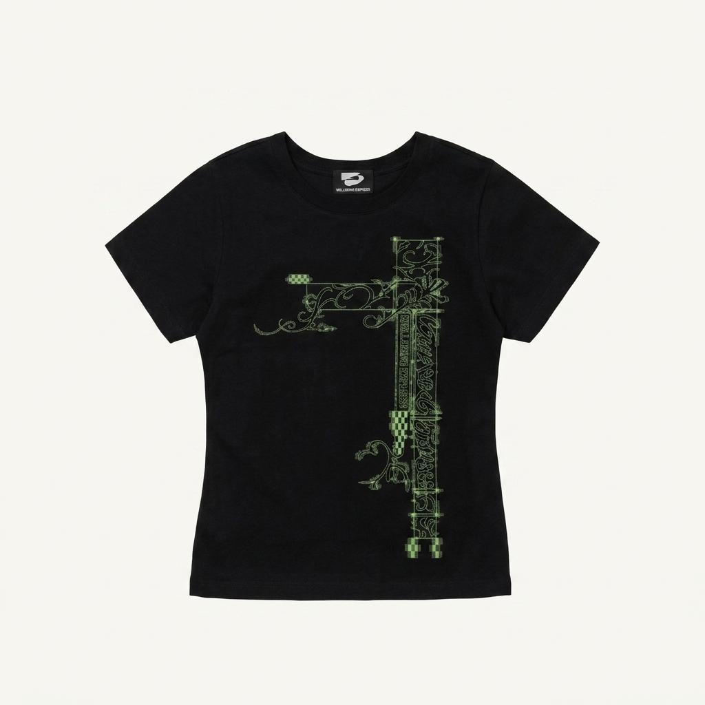 웰빙익스프레스 hybrid tattoo tee black