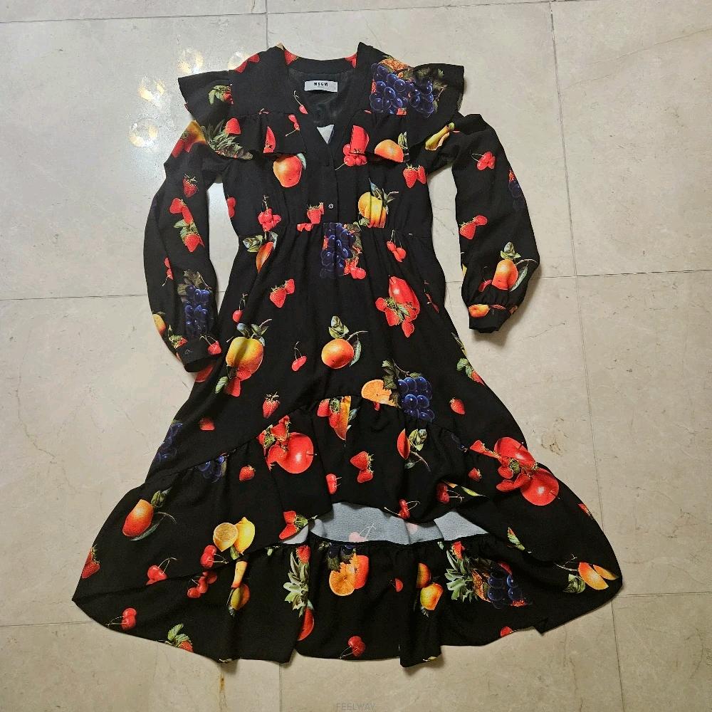MSGM 과일 패턴 원피스(정품)66 2