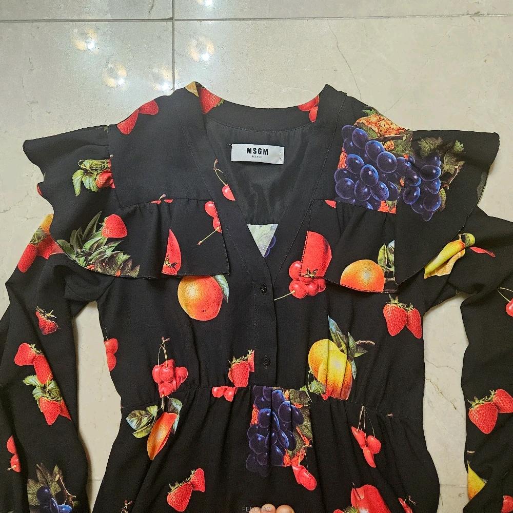 MSGM 과일 패턴 원피스(정품)66 4