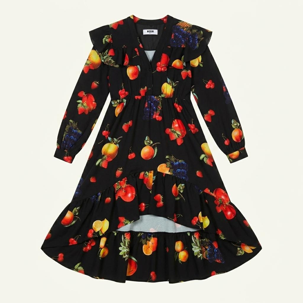 MSGM 과일 패턴 원피스(정품)66 1