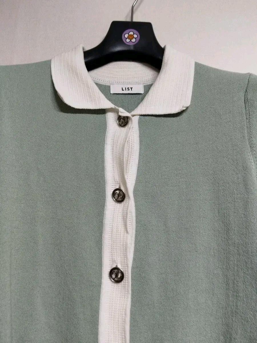 리스트 민트 반팔 가디건 4