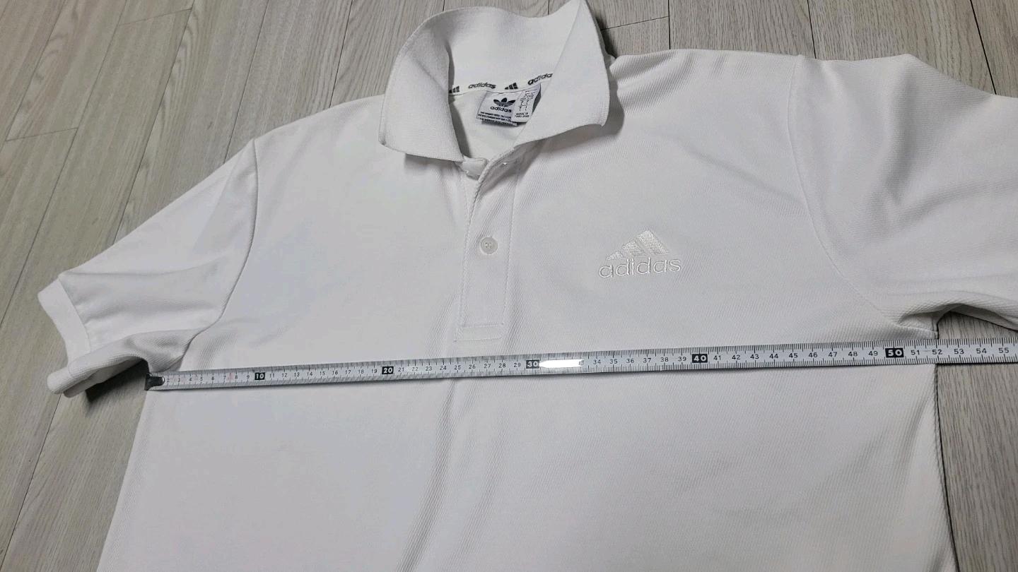 아디다스 흰색 폴로티 L 8