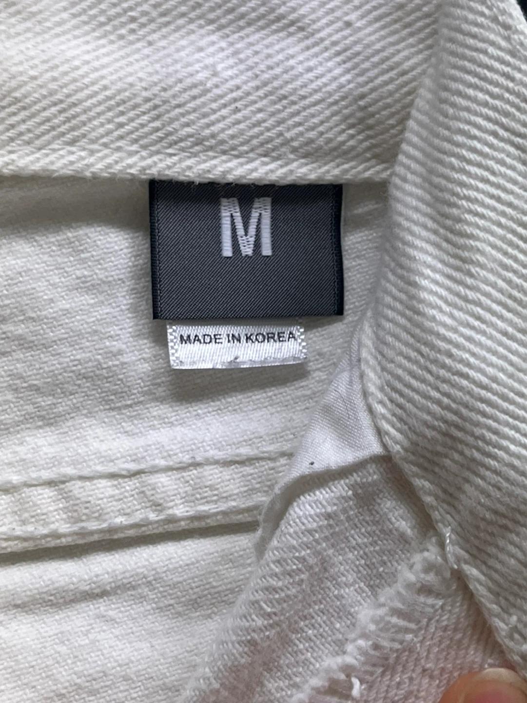 아이보리 와이드 데님 팬츠 M사이즈 9