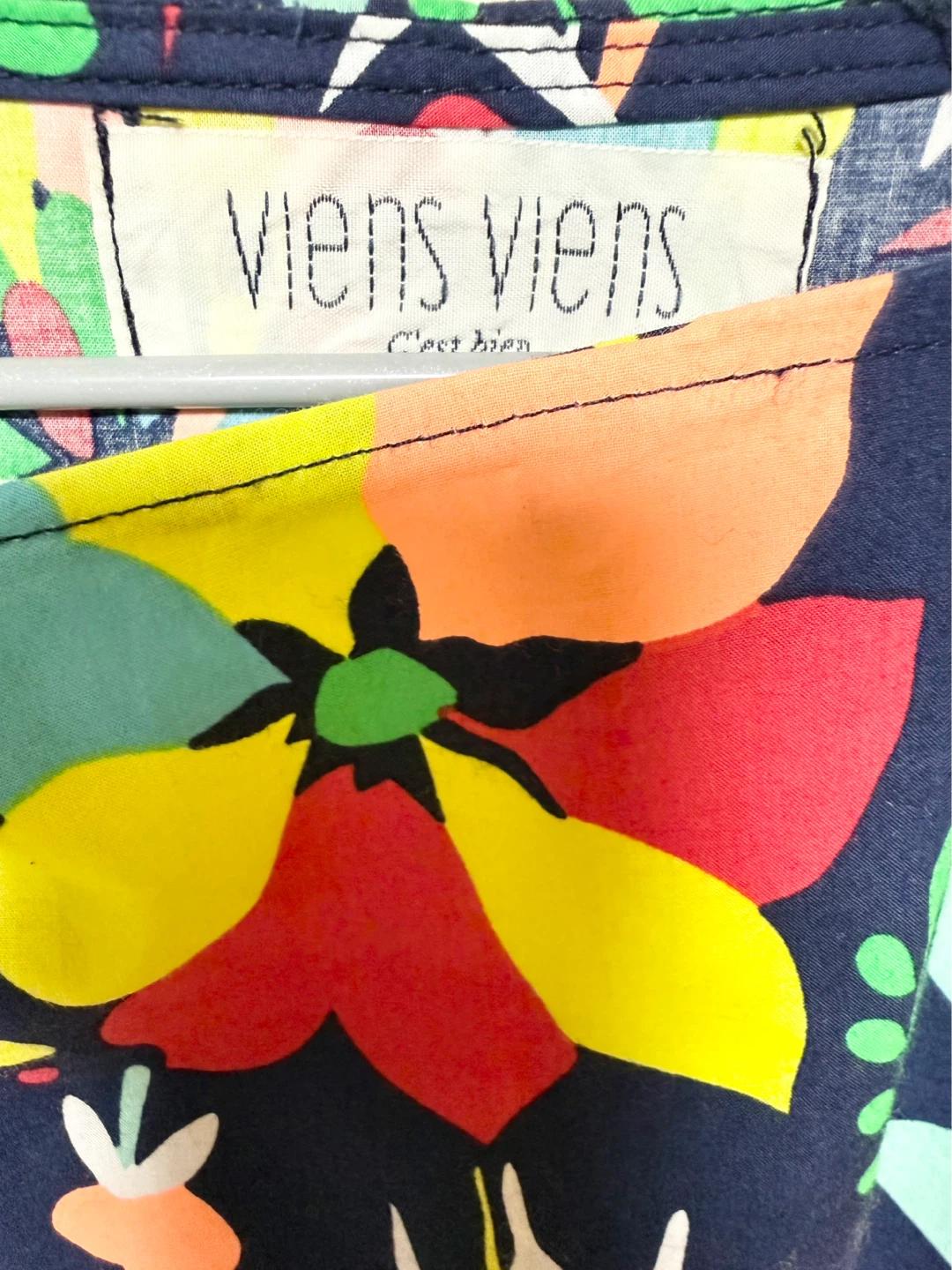 (1회착용)viens viens 비엔비엔 플라워 패턴 5
