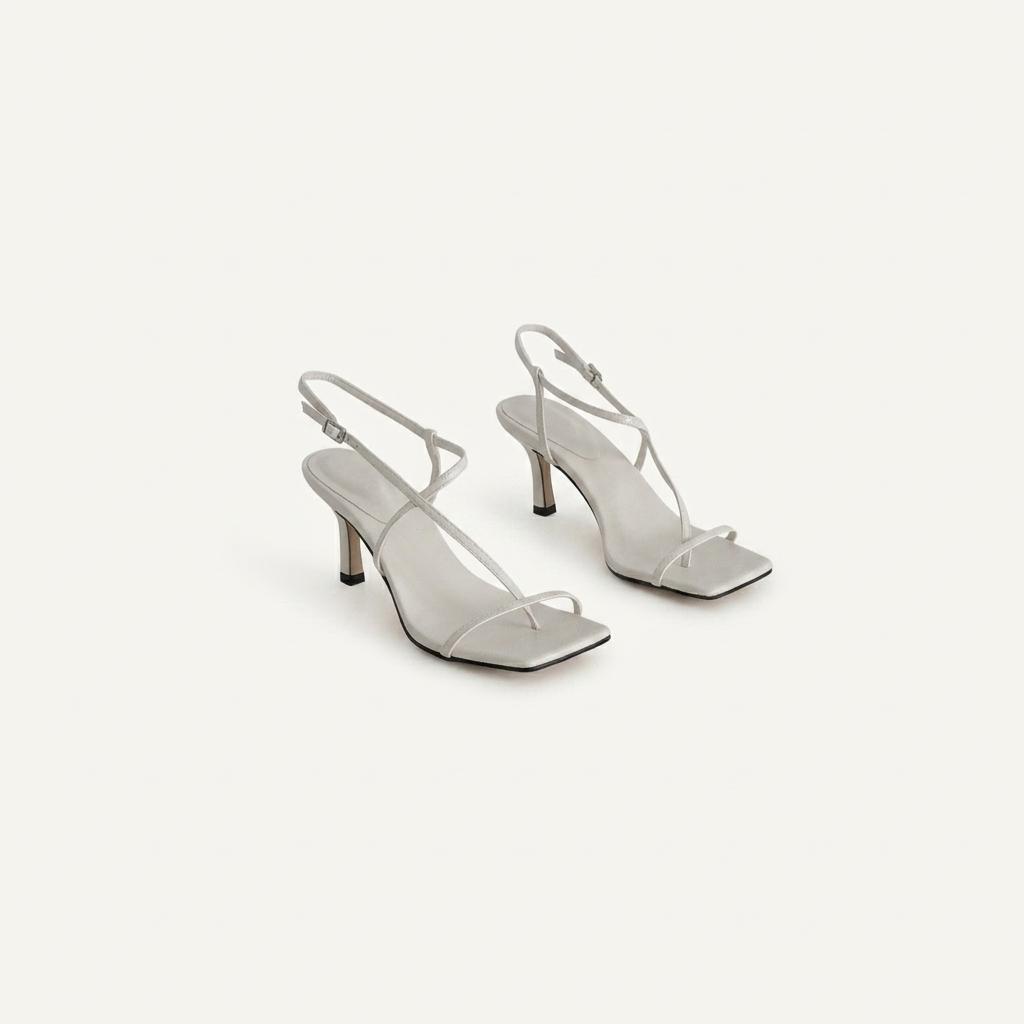 #401 스트랩힐 7cm 아이보리 230 1