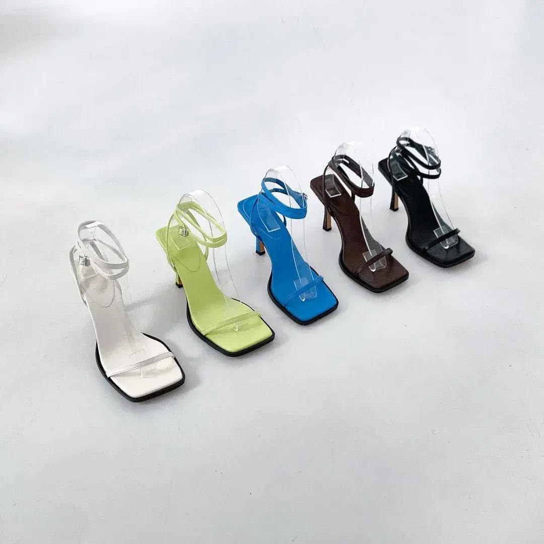 #753 투스트랩 8.5cm 샌들 245 아이보리 3
