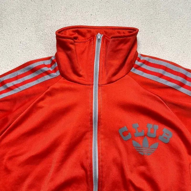 ADIDAS 오리지날클럽 트랙탑 오렌지 M 3