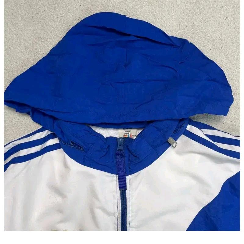ADIDAS 윈드브레이커 블루 M 8