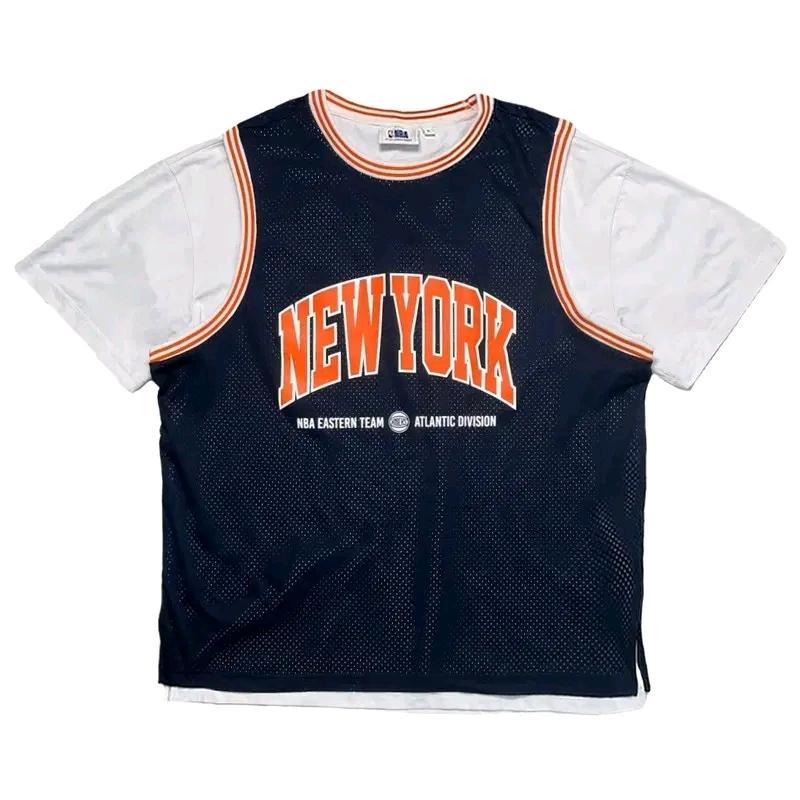 NBA 메쉬 레이어드 농구 티셔츠 L 2