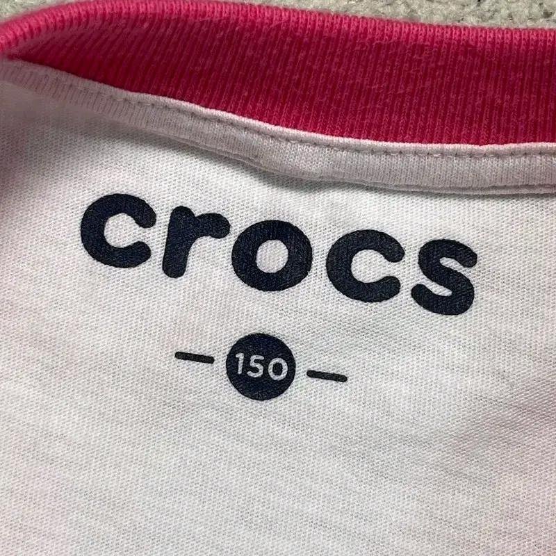 CROCS 레글런 롱슬리브 핑크 150 4