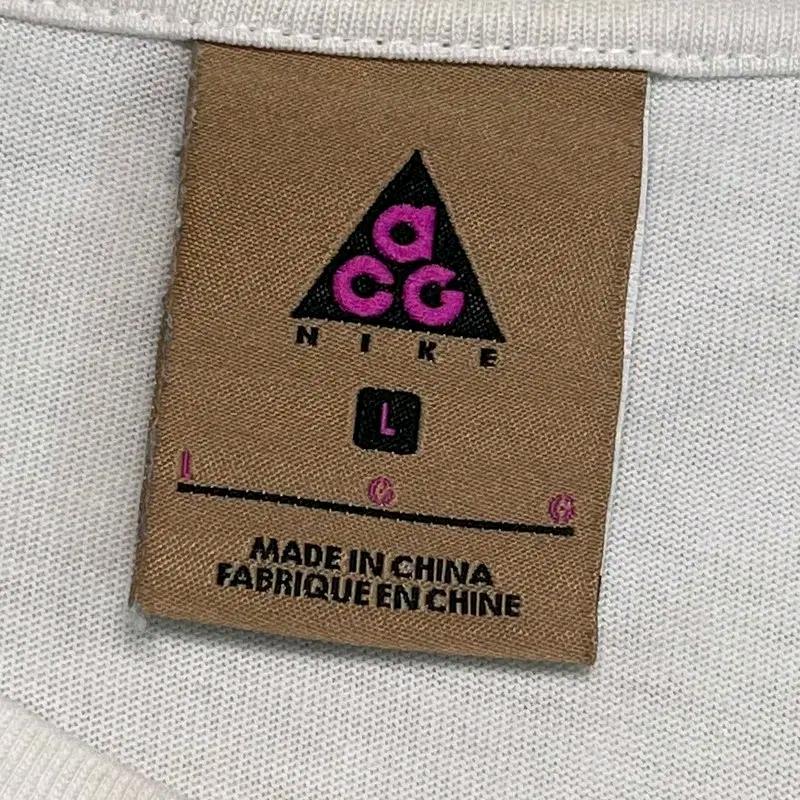 NIKE ACG LBR 티셔츠 화이트 L 4
