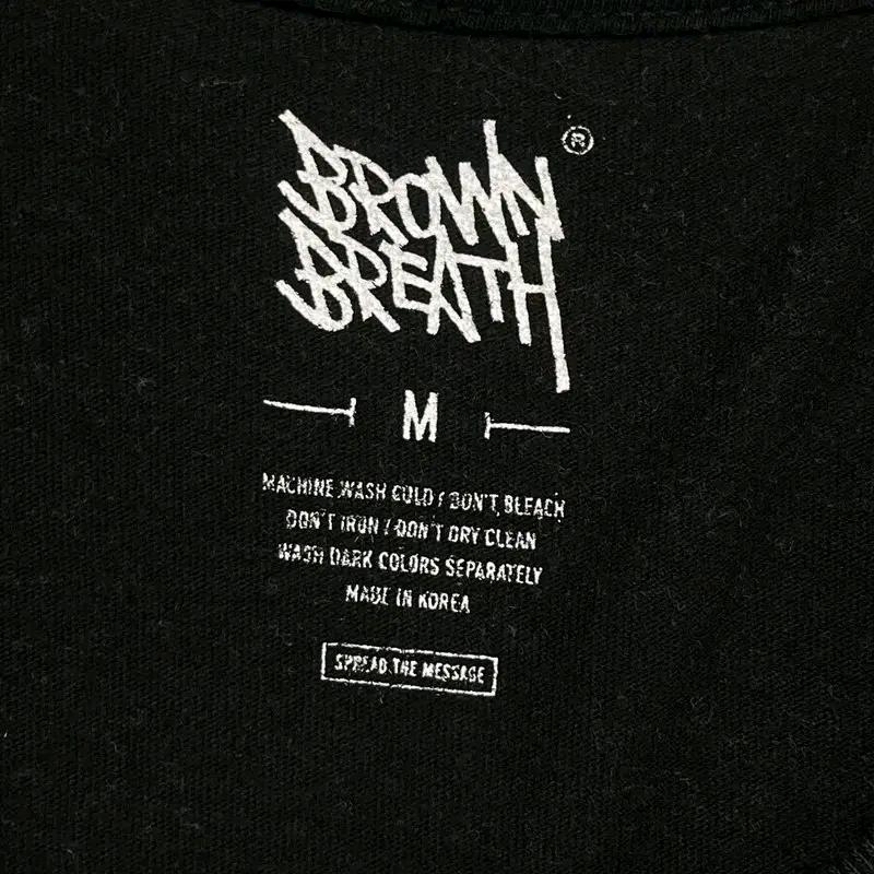 BROWNBREATH 티셔츠 블랙 M 4