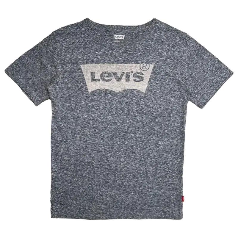 LEVI'S 프린팅 티셔츠 그레이 L 2