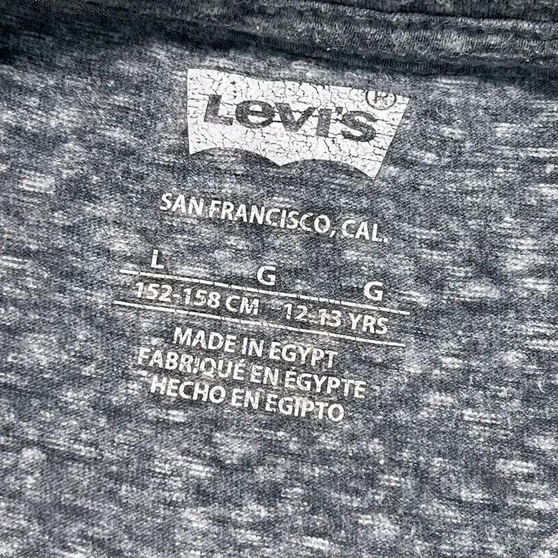 LEVI'S 프린팅 티셔츠 그레이 L 4