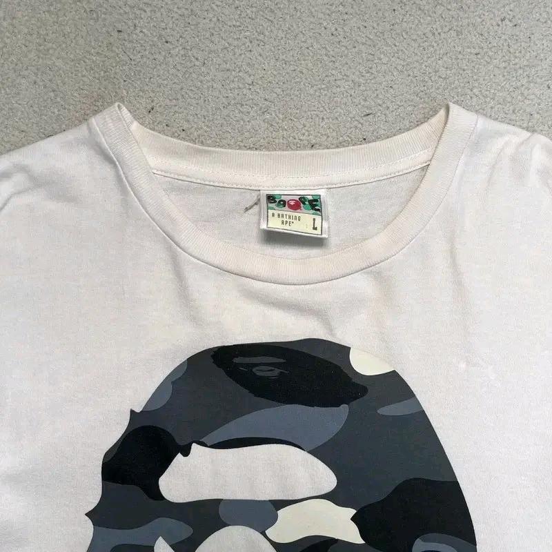 A BATHING APE 빅헤드 카모 티셔츠 L 3
