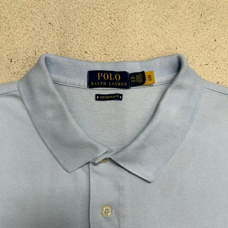 POLO RALPH LAUREN pk 반팔티 스카이 블루 XXL 6