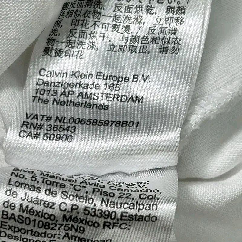 CALVIN KLEIN Jeans 크롭 프린팅 반팔티 S 8