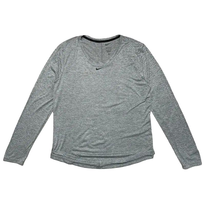 NIKE 드라이핏 롱슬리브 그레이 L 2