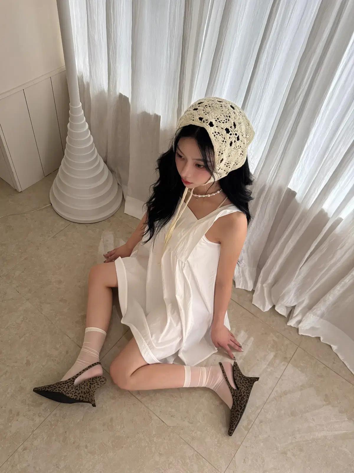 @9545 빈티지무드 10cm 웨지힐 245 브라운-새상품 9