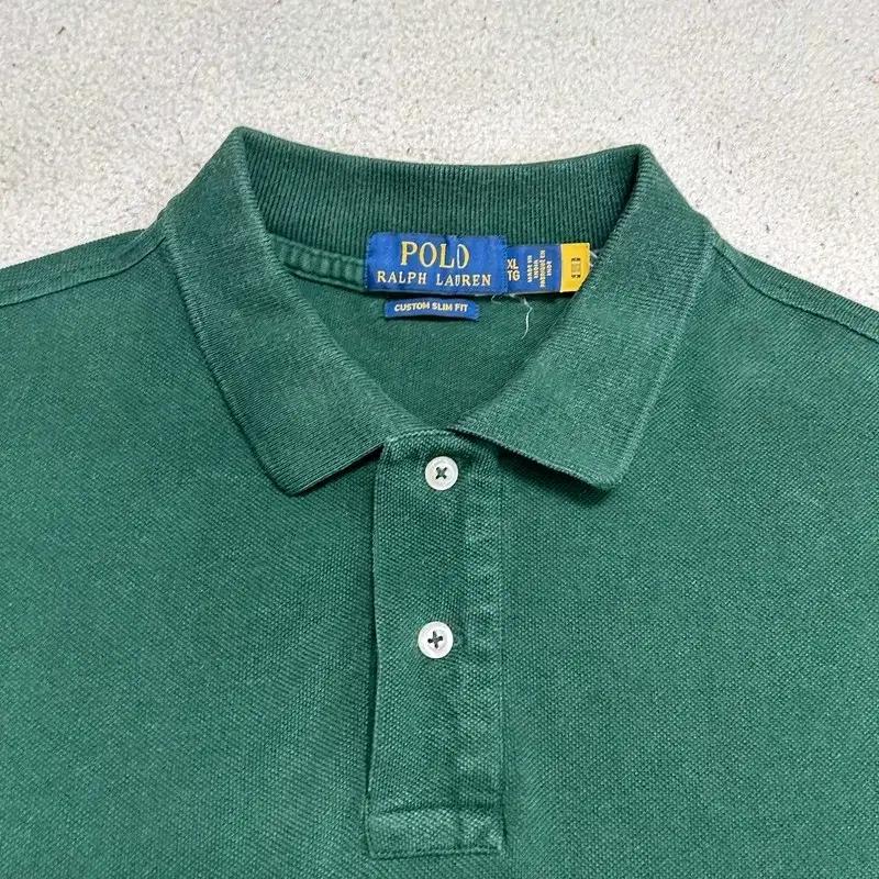 POLO RALPH LAUREN 커스텀핏 pk 반팔티 그린 XL 6