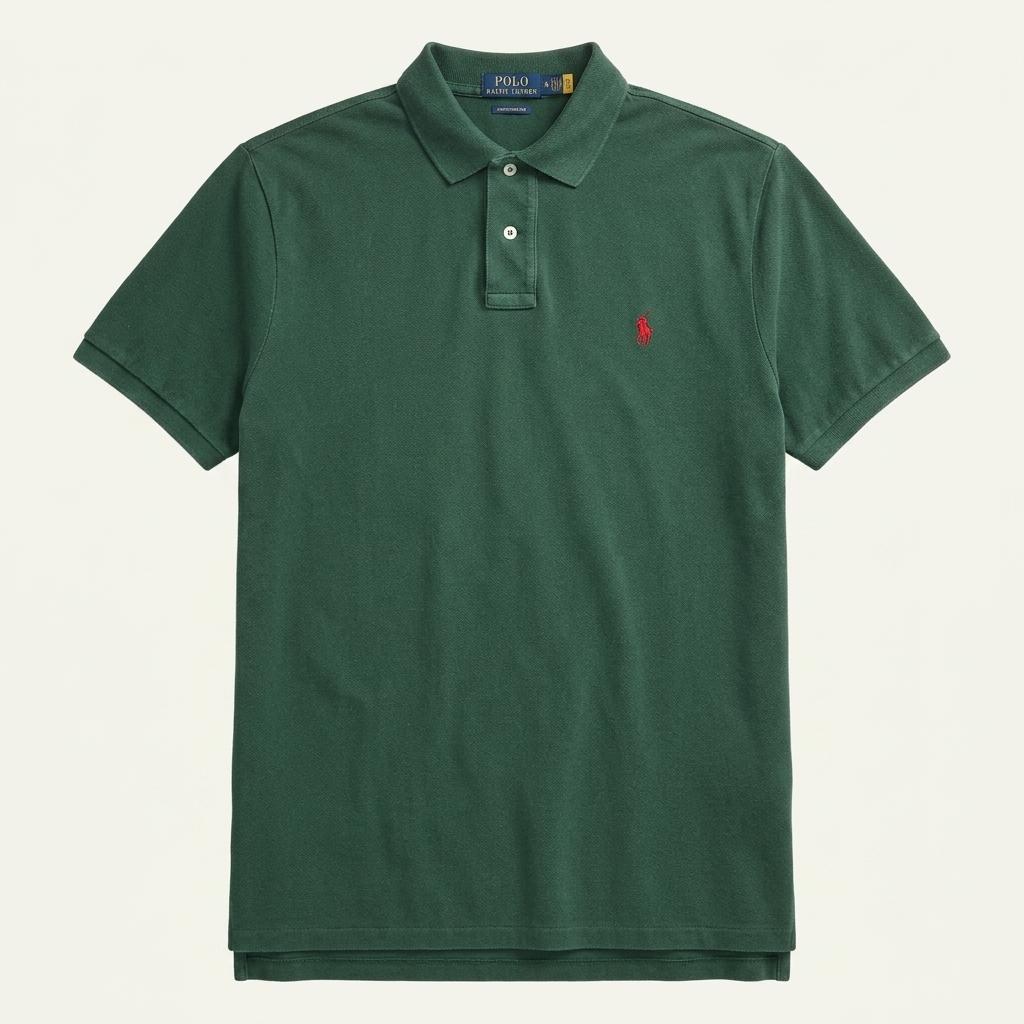 POLO RALPH LAUREN 커스텀핏 pk 반팔티 그린 XL 1