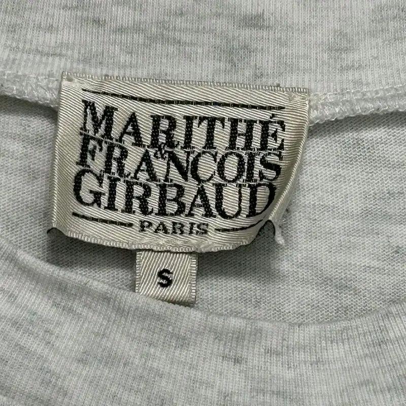 MARITHE FRANCOIS GIRBAUD 클래식 로고 반팔티 S 7