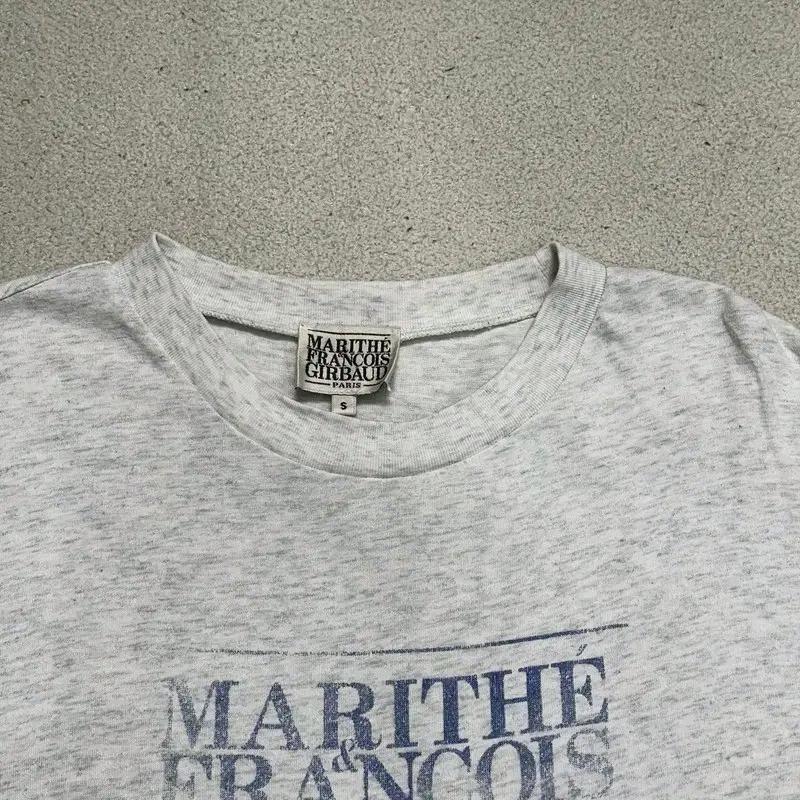 MARITHE FRANCOIS GIRBAUD 클래식 로고 반팔티 S 6