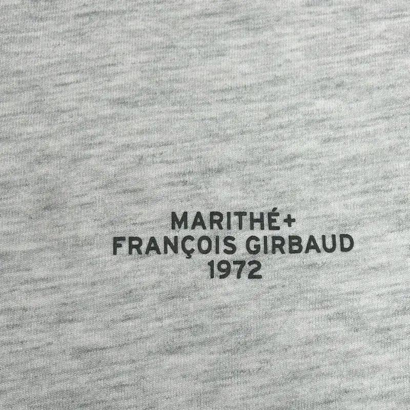 MARITHE FRANCOIS GIRBAUD 레터링 로고 반팔티 XL 3