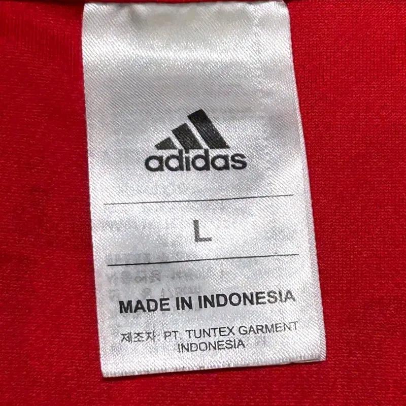 ADIDAS 기능성 티셔츠 레드 L 7