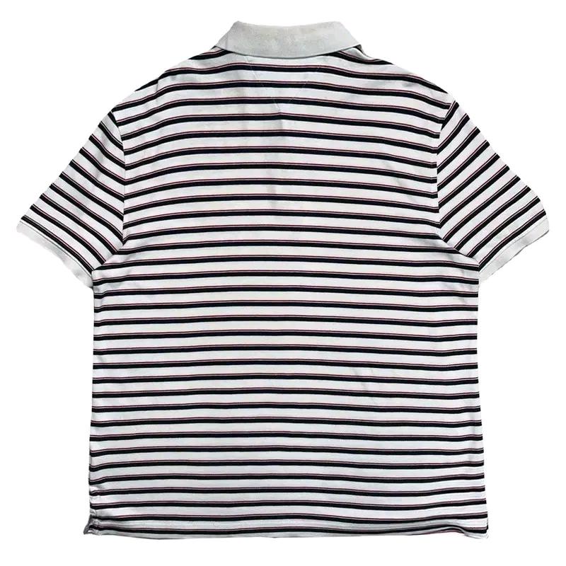 TOMMY HILFIGER PK 스트라이프 카라티 화이트 L/G 7