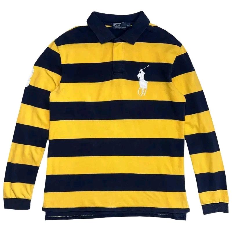 POLO BY RALPH LAUREN 빅포니 스트라이프  옐로우 XL 2