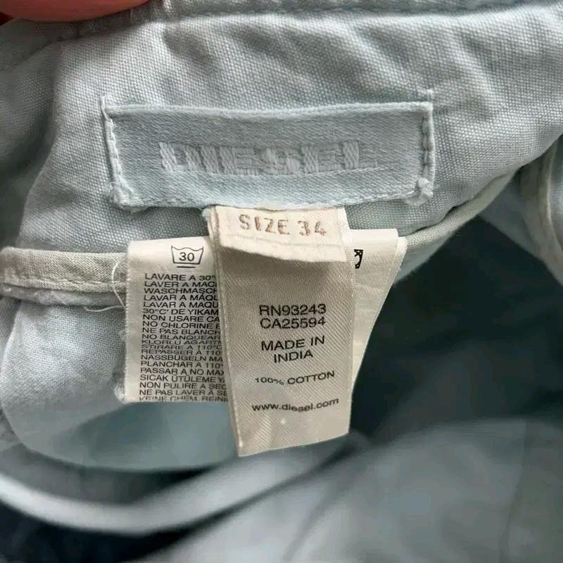DIESEL 밀리터리 카모 팬츠 34 8