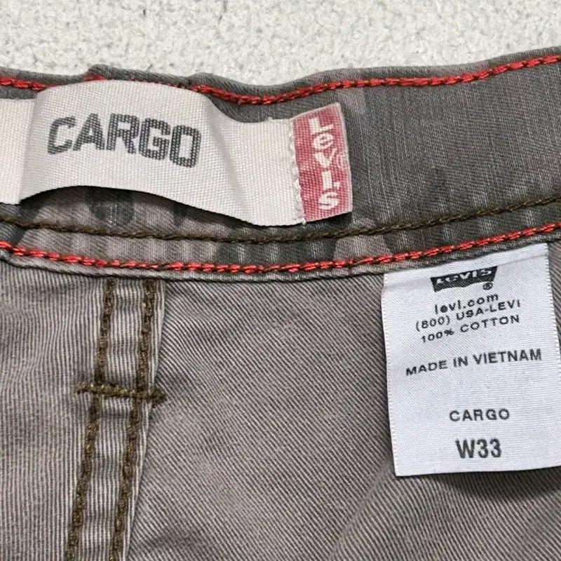LEVI'S 카모팬츠 카고 하프 팬츠 W33 5
