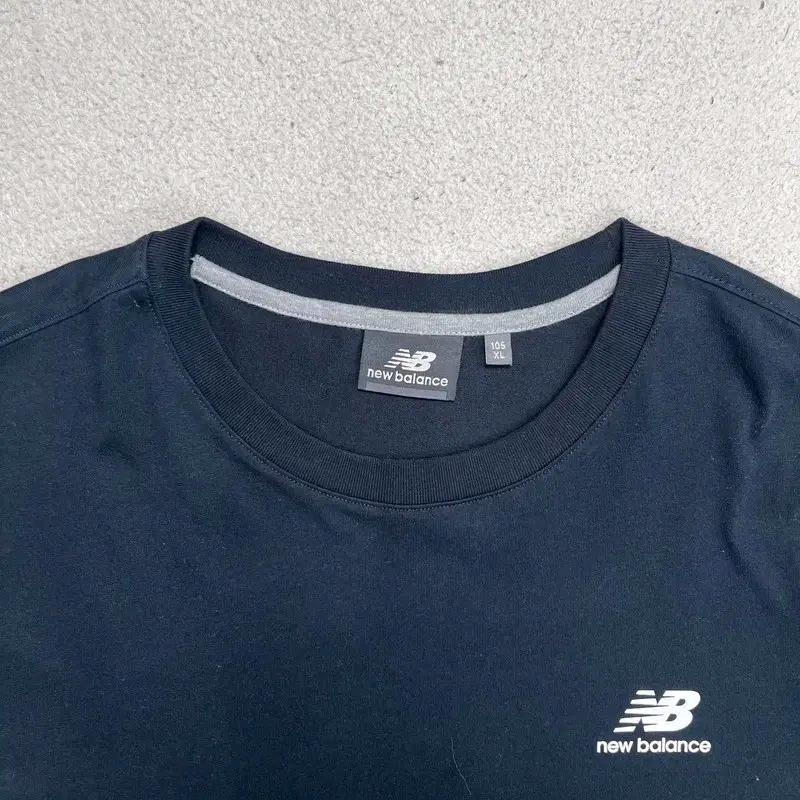 NEW BALANCE 티셔츠 블랙 XL 3