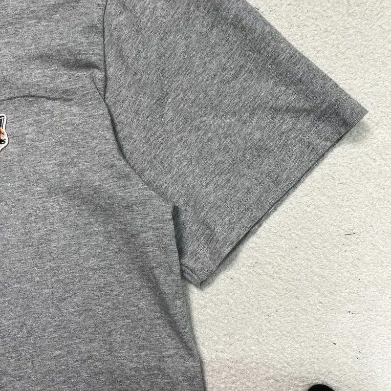 MAISON KITSUNE 폭스헤드 티셔츠 그레이 L 5