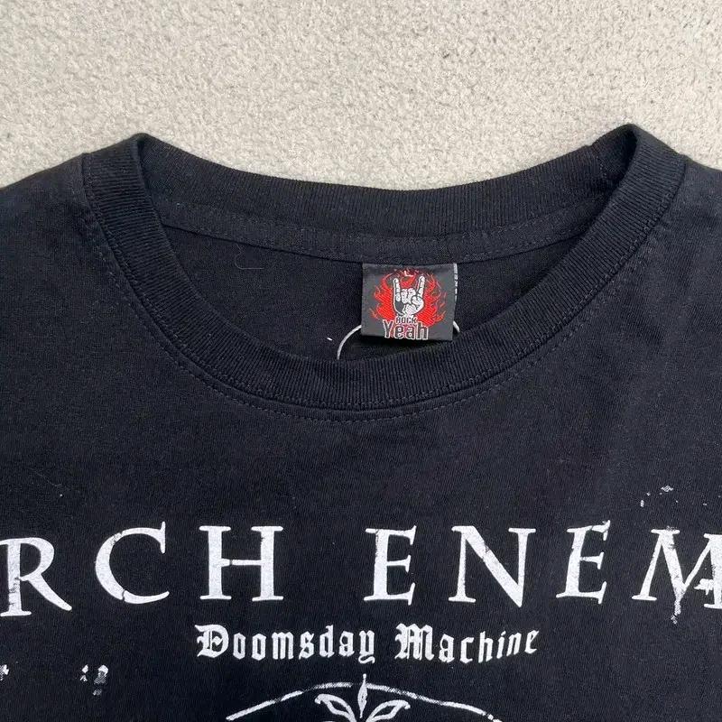 ARCH ENEMY 빅 프린팅 티셔츠 블랙 OS 3